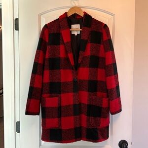 BB Dakota Buffalo Plaid jacket size S